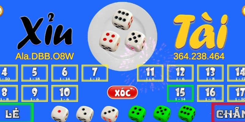 Tài Xỉu là game cá cược siêu cuốn