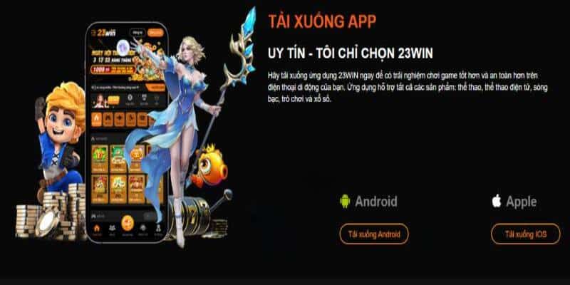 Quy trình tải app 23Win đơn giản và dễ hiểu